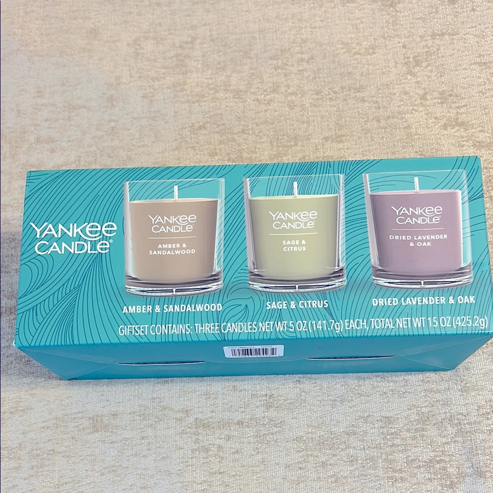 Yankee Candle Bath & Body Green and Purple Collection.   New In Box unopened
